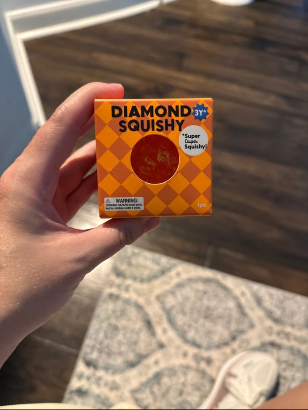 Diamond Squishy- Orange